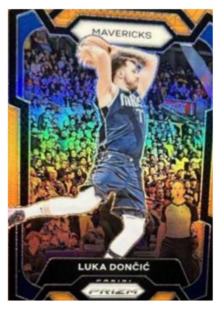 2023-24 Panini Prizm Base Set Luka Doncic #110 card