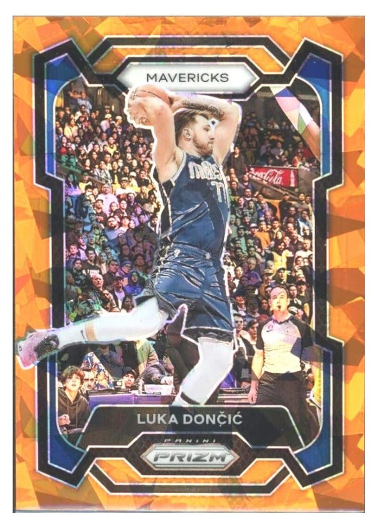 2023-24 Panini Prizm Base Set Luka Doncic #110 card