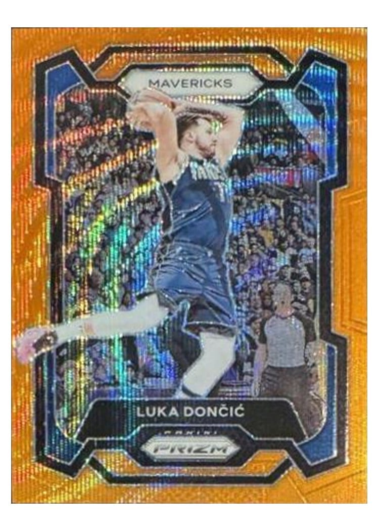 2023-24 Panini Prizm Base Set Luka Doncic #110 card