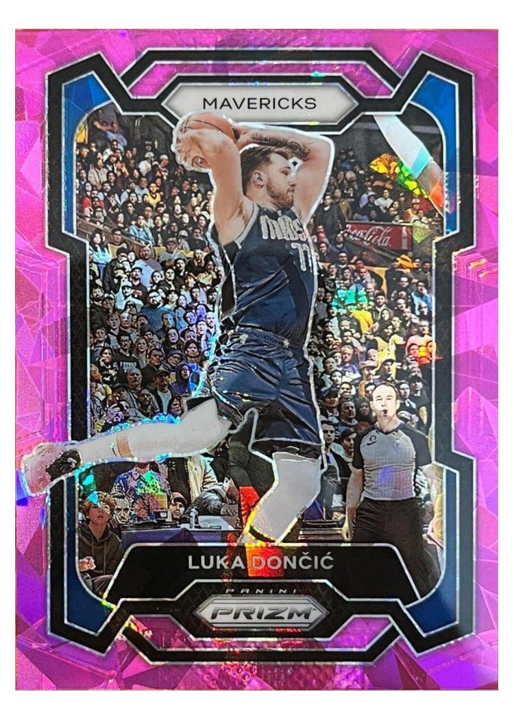 2023-24 Panini Prizm Base Set Luka Doncic #110 card