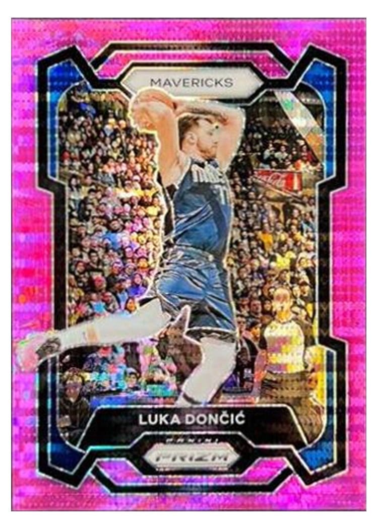 2023-24 Panini Prizm Base Set Luka Doncic #110 card