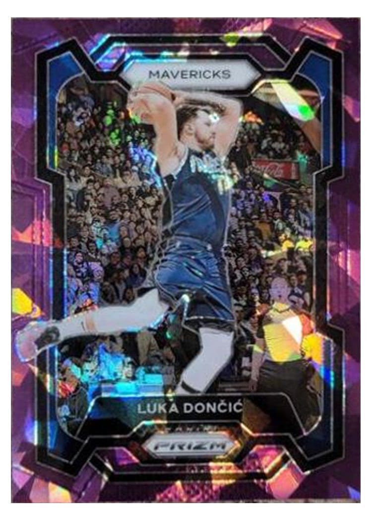 2023-24 Panini Prizm Base Set Luka Doncic #110 card