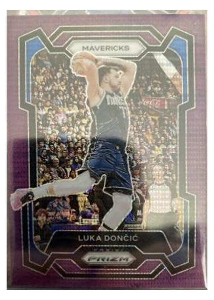 2023-24 Panini Prizm Base Set Luka Doncic #110 card