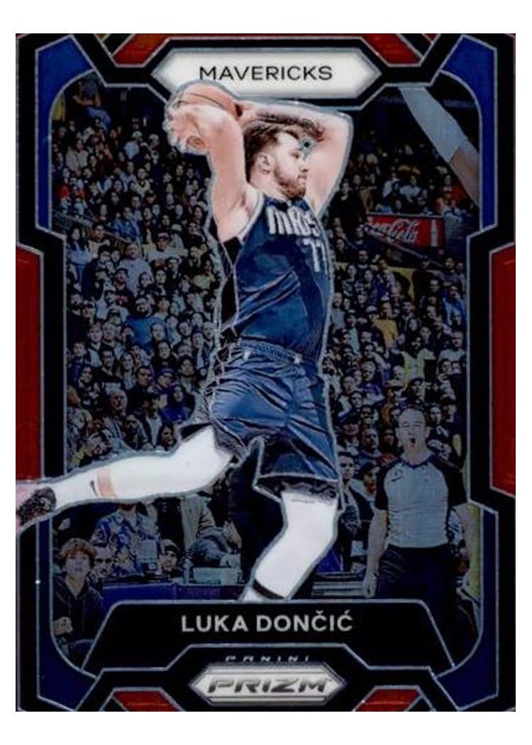 2023-24 Panini Prizm Base Set Luka Doncic #110 card