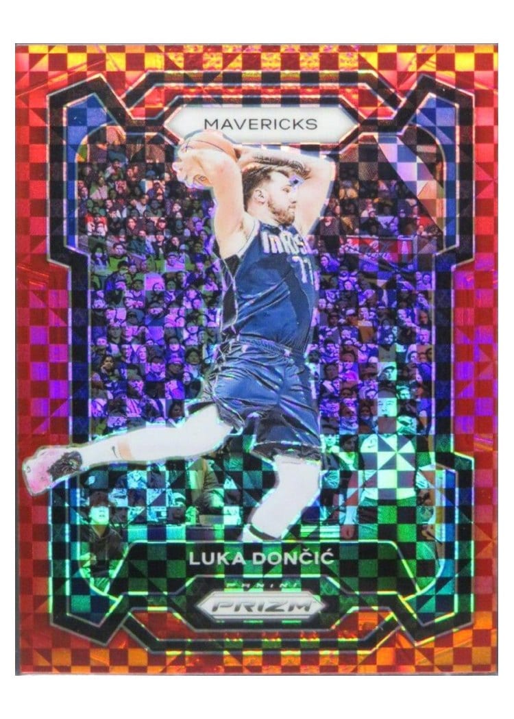 2023-24 Panini Prizm Base Set Luka Doncic #110 card