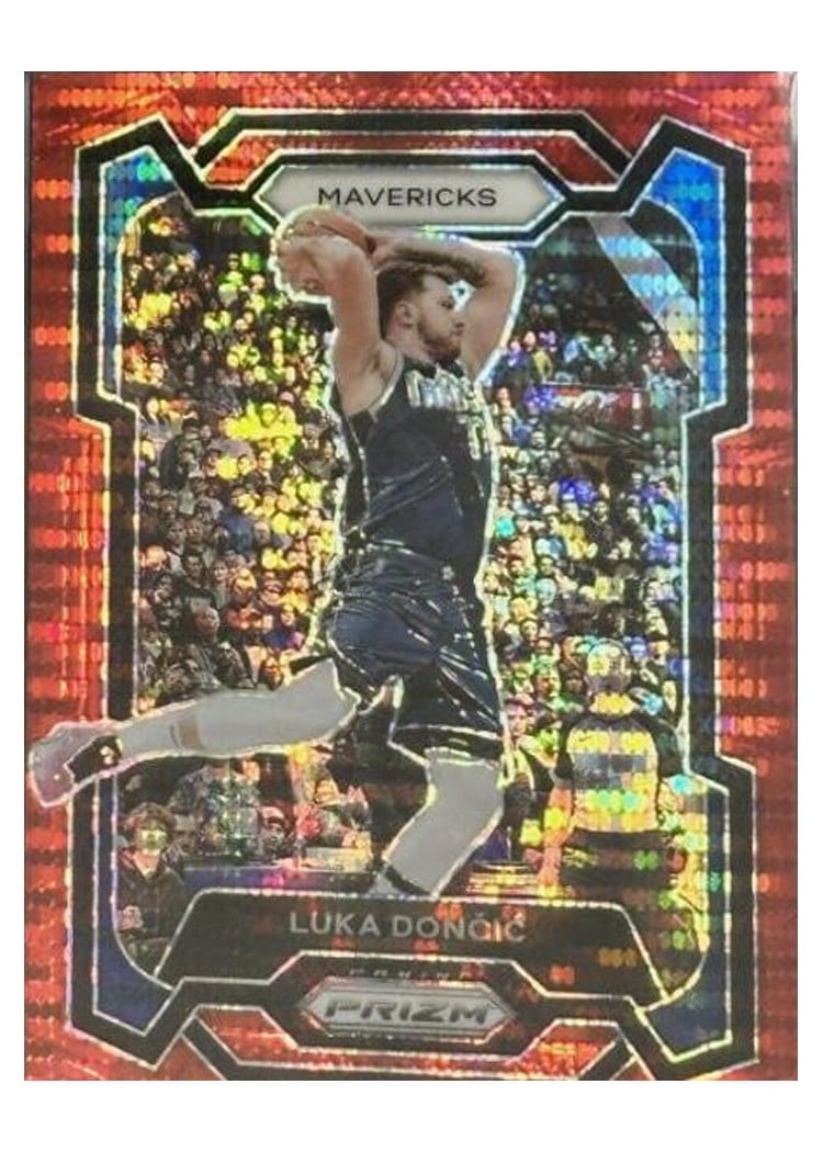 2023-24 Panini Prizm Base Set Luka Doncic #110 card