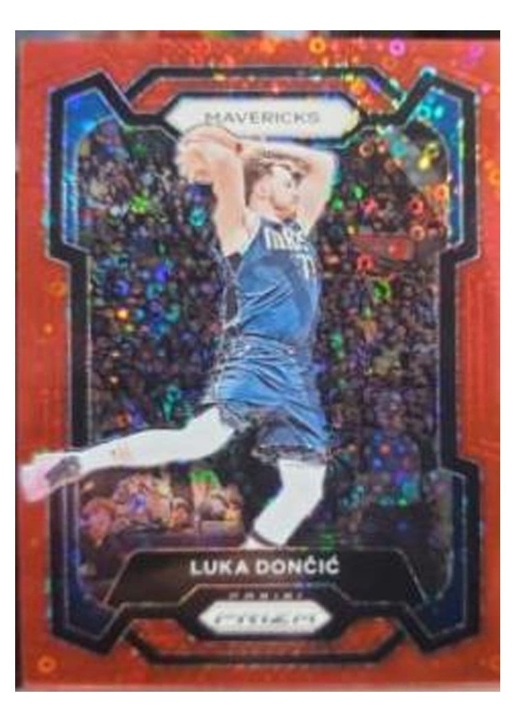 2023-24 Panini Prizm Base Set Luka Doncic #110 card
