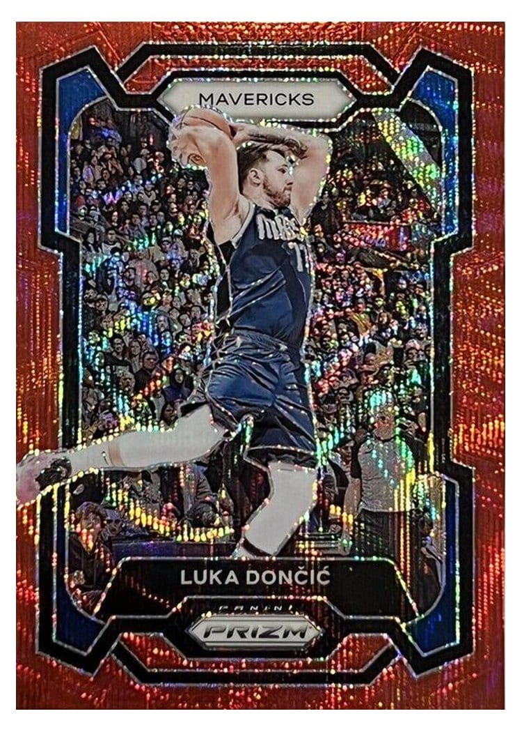 2023-24 Panini Prizm Base Set Luka Doncic #110 card