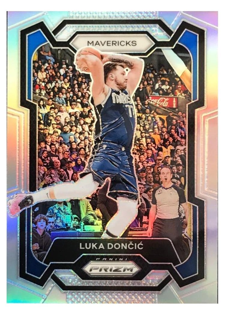 2023-24 Panini Prizm Base Set Luka Doncic #110 card