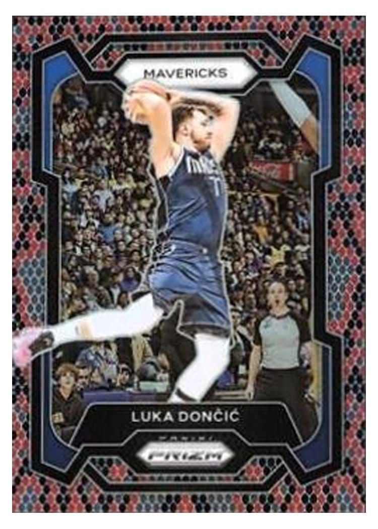 2023-24 Panini Prizm Base Set Luka Doncic #110 card