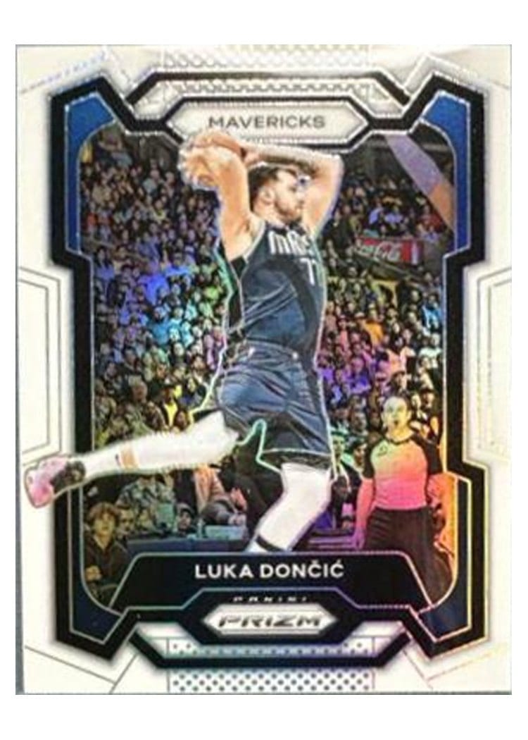 2023-24 Panini Prizm Base Set Luka Doncic #110 card