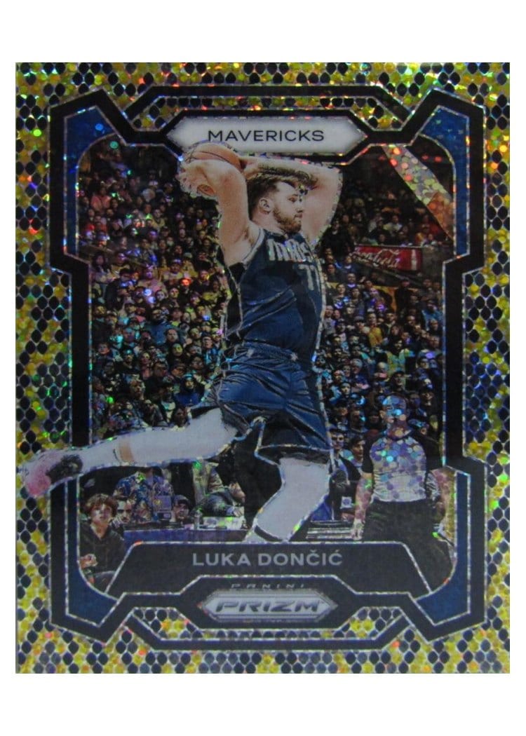 2023-24 Panini Prizm Base Set Luka Doncic #110 card