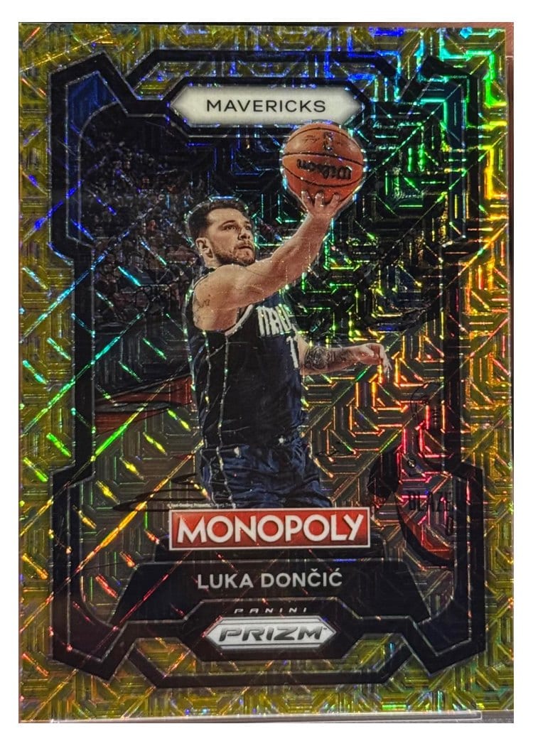 2023-24 Panini Prizm Monopoly Base Set Luka Doncic #22 card
