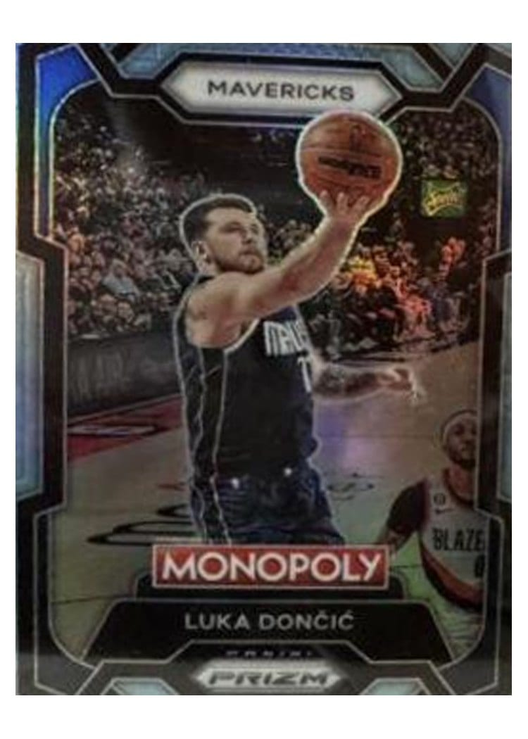2023-24 Panini Prizm Monopoly Base Set Luka Doncic #22 card