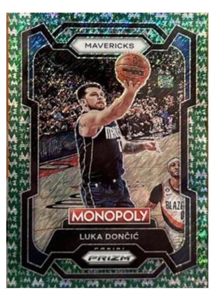 2023-24 Panini Prizm Monopoly Base Set Luka Doncic #22 card
