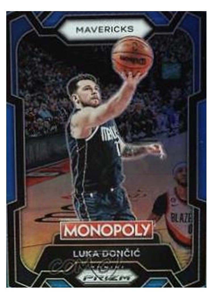 2023-24 Panini Prizm Monopoly Base Set Luka Doncic #22 card