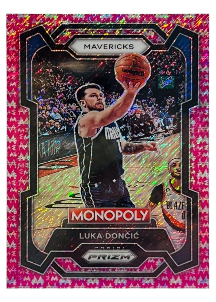 2023-24 Panini Prizm Monopoly Base Set Luka Doncic #22 card