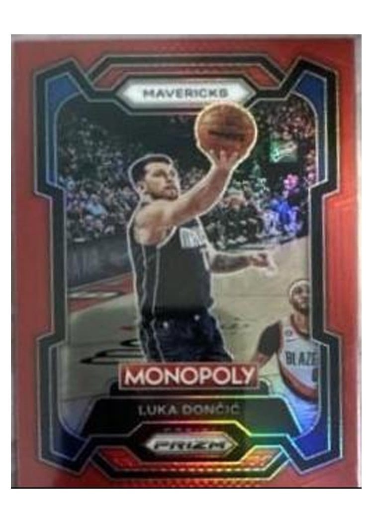 2023-24 Panini Prizm Monopoly Base Set Luka Doncic #22 card