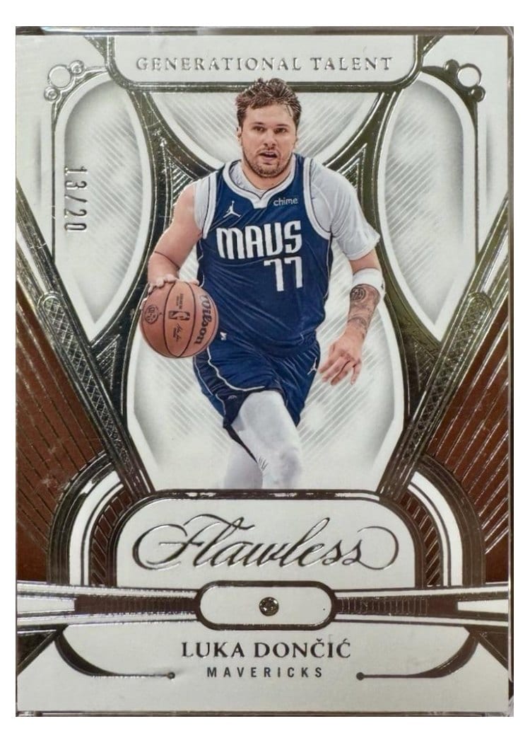 2023 Panini Flawless Luka Doncic #99 card