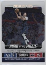 2024-25 Hoops Road to the Finals First Round Recap Luka Doncic #2 card