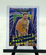 2024-25 Panini Mosaic Storm Chasers Luka Doncic #7 card
