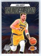 2024-25 Panini Mosaic Thunder Road Luka Doncic #1
