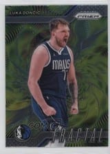 2024-25 Panini Prizm Fractal Luka Doncic #4 card