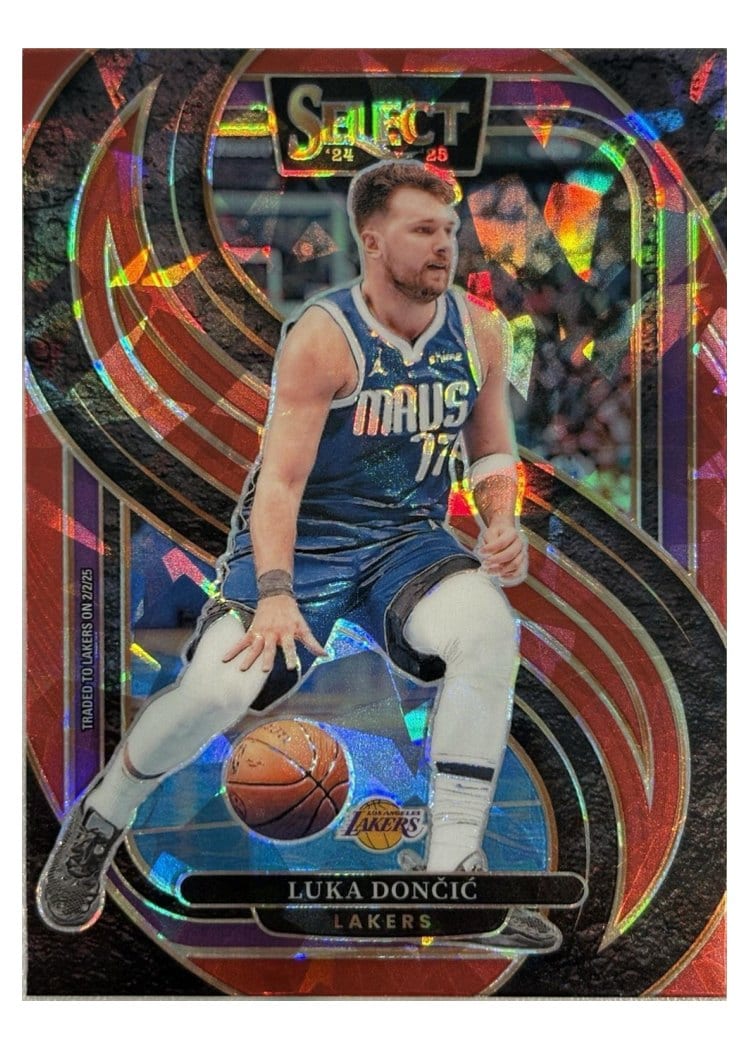 2024-25 Panini Select Base Set Luka Doncic #141 card