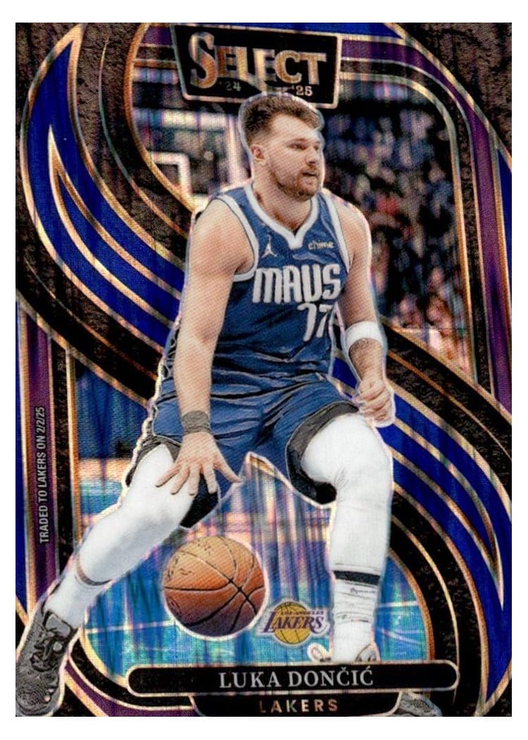 2024-25 Panini Select Base Set Luka Doncic #141 card