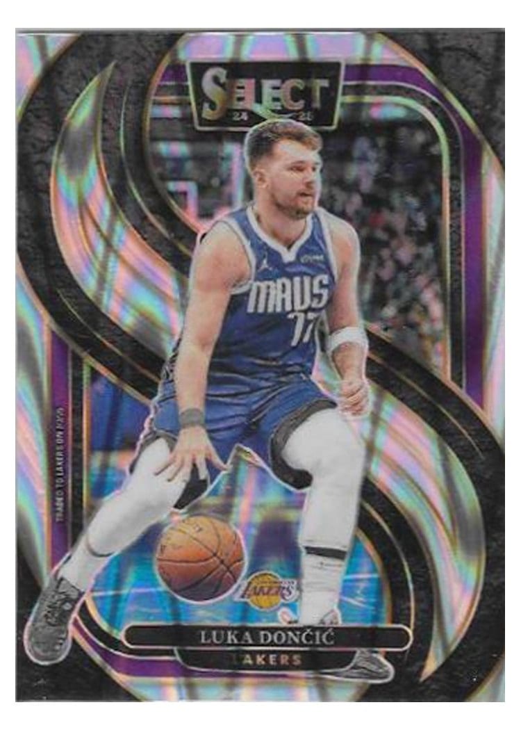 2024-25 Panini Select Base Set Luka Doncic #141 card