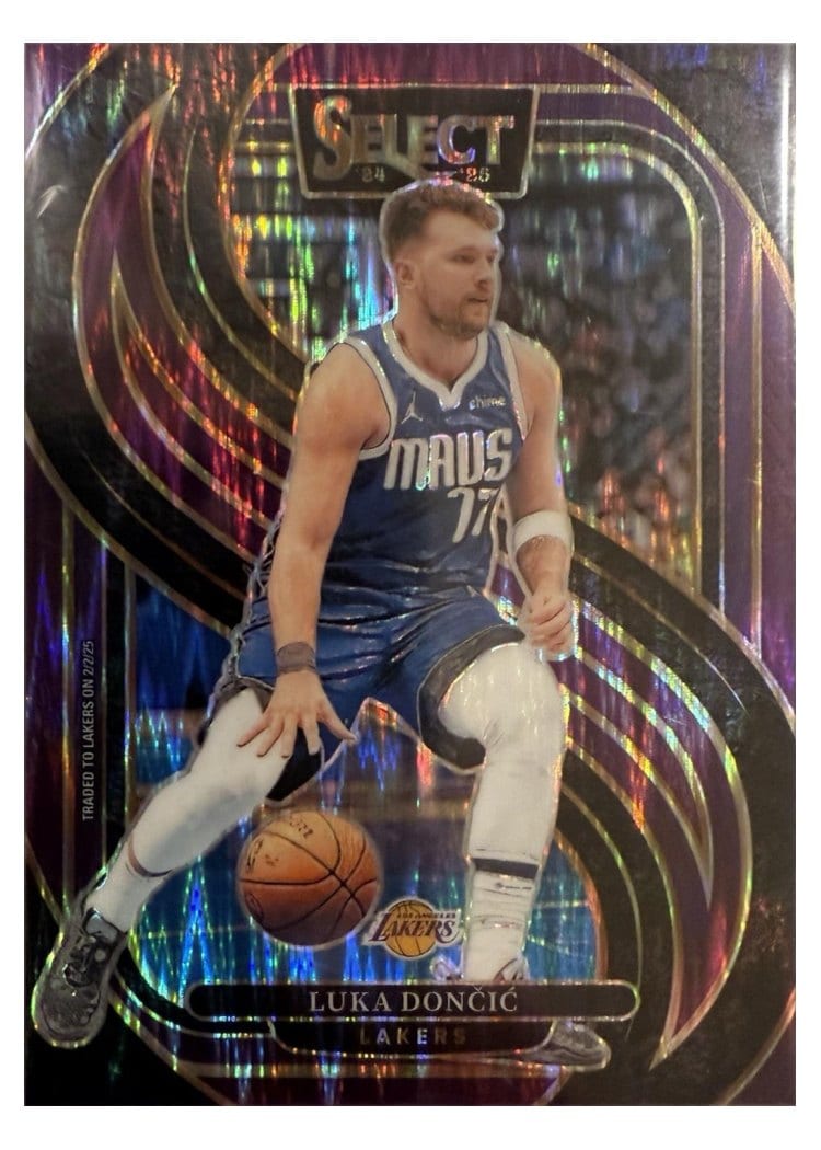 2024-25 Panini Select Base Set Luka Doncic #141 card