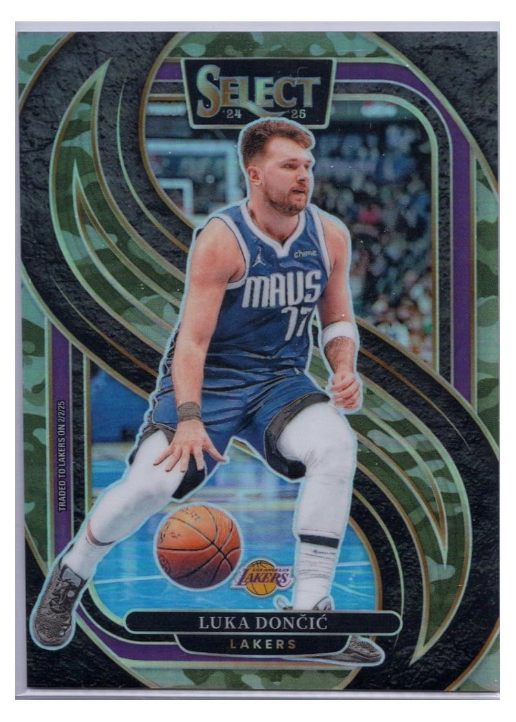 2024-25 Panini Select Base Set Luka Doncic #141 card