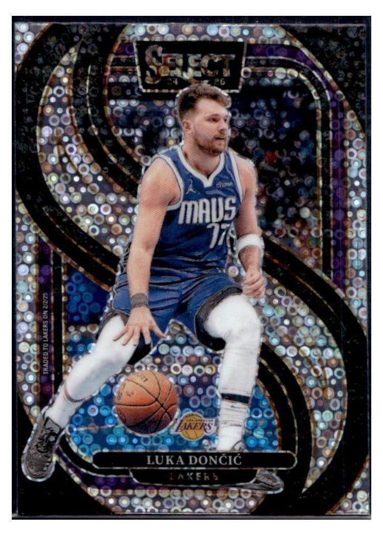 2024-25 Panini Select Base Set Luka Doncic #141 card