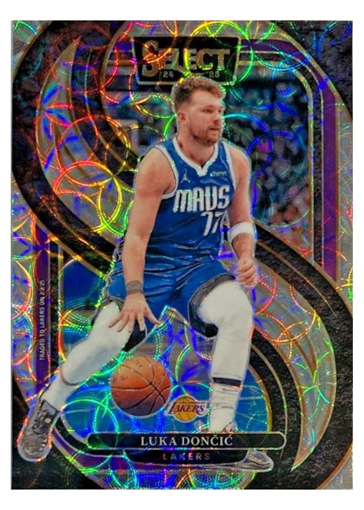 2024-25 Panini Select Base Set Luka Doncic #141 card