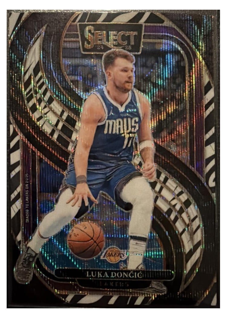 2024-25 Panini Select Base Set Luka Doncic #141 card