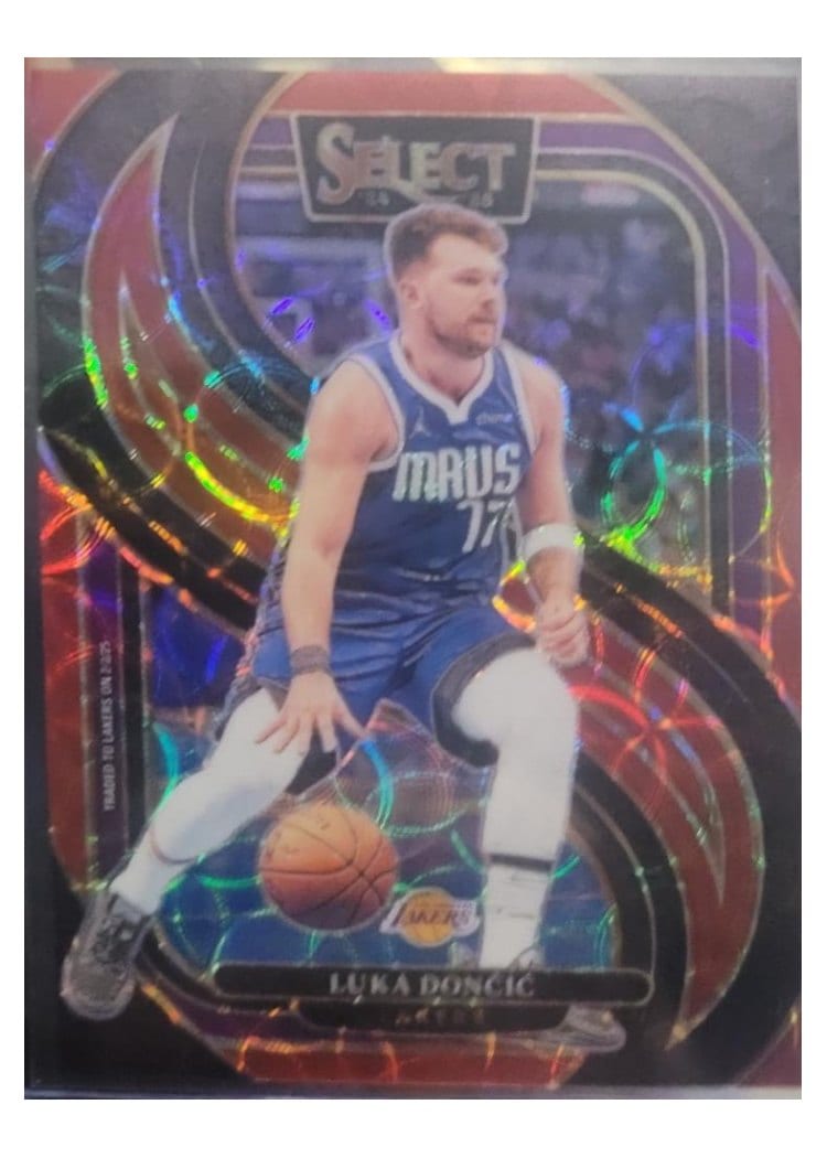 2024-25 Panini Select Base Set Luka Doncic #141 card