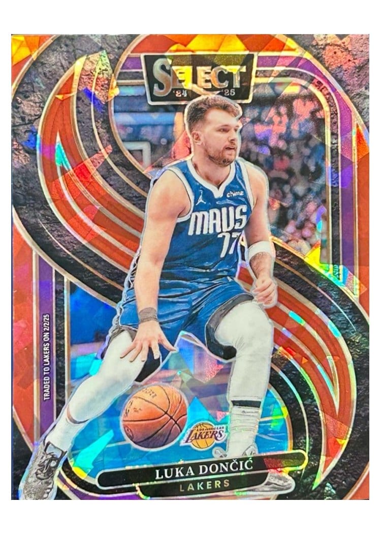2024-25 Panini Select Base Set Luka Doncic #141 card