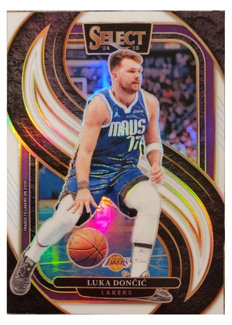 2024-25 Panini Select Base Set Luka Doncic #141 card