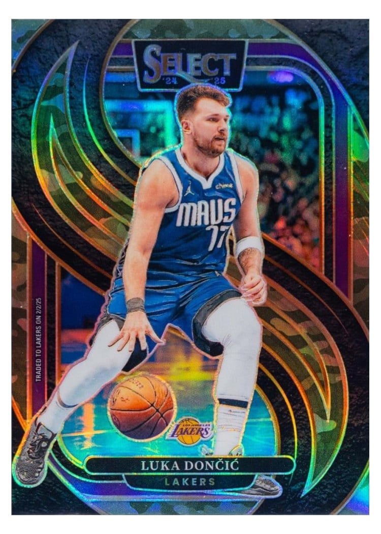 2024-25 Panini Select Base Set Luka Doncic #141 card