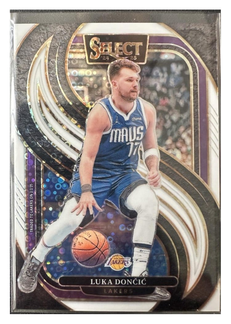 2024-25 Panini Select Base Set Luka Doncic #141 card