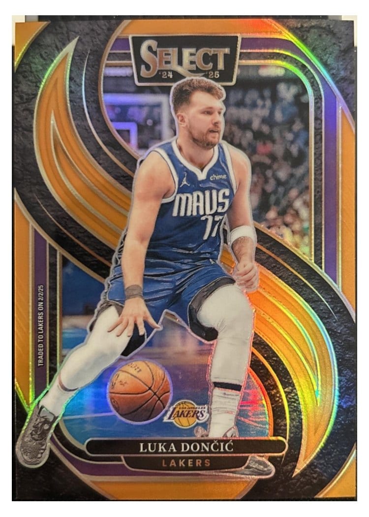 2024-25 Panini Select Base Set Luka Doncic #141 card