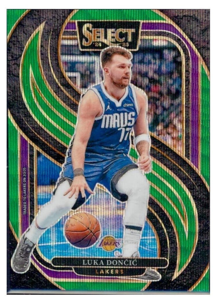 2024-25 Panini Select Base Set Luka Doncic #141 card