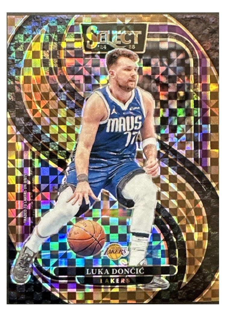 2024-25 Panini Select Base Set Luka Doncic #141 card