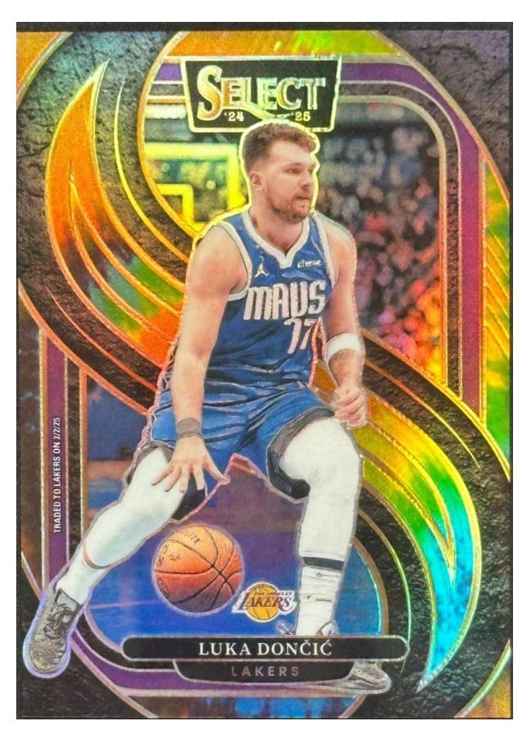 2024-25 Panini Select Base Set Luka Doncic #141 card