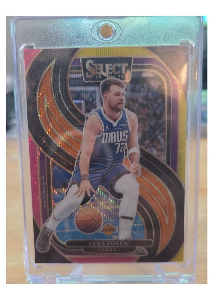 2024-25 Panini Select Base Set Luka Doncic #141 card