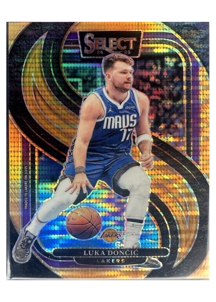 2024-25 Panini Select Base Set Luka Doncic #141 card