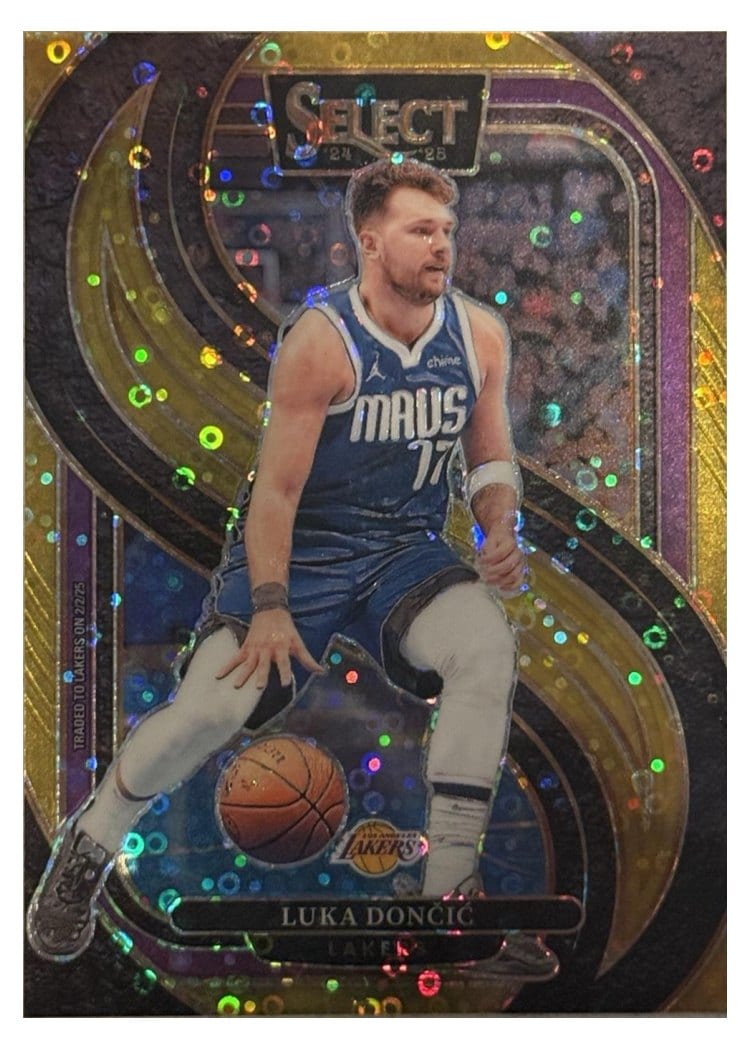 2024-25 Panini Select Base Set Luka Doncic #141 card