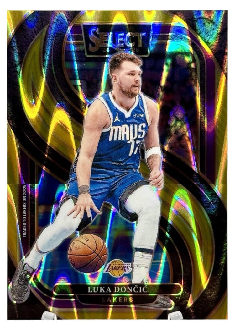 2024-25 Panini Select Base Set Luka Doncic #141 card