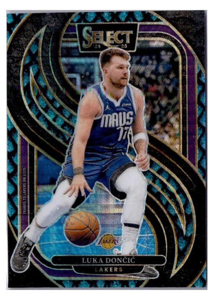 2024-25 Panini Select Base Set Luka Doncic #141 card