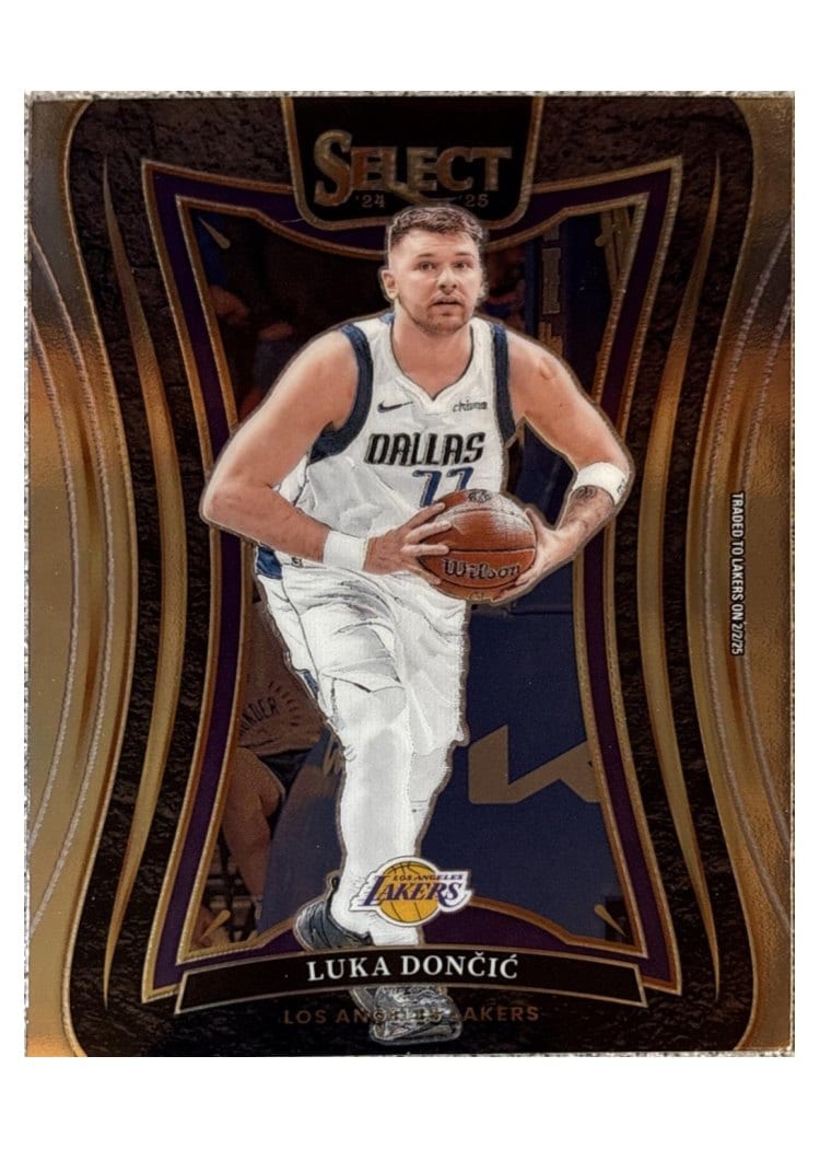 2024-25 Panini Select Base Set Luka Doncic #347 card